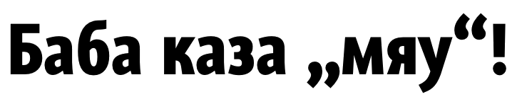 Пример за Graublau Sans Web Bold